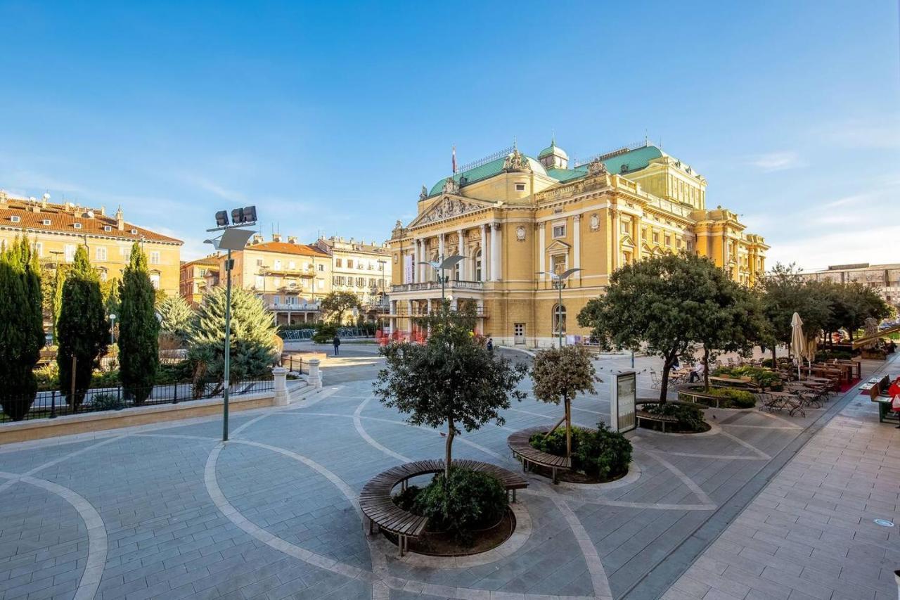 Naval Studio With Garden Ριέκα Εξωτερικό φωτογραφία